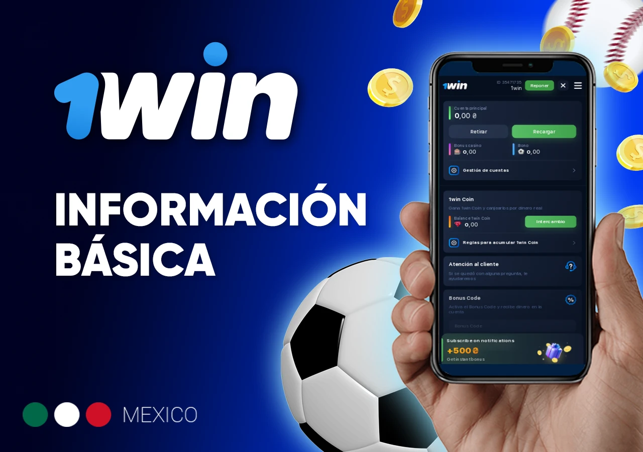 Lea la información básica sobre la 1win aplicación