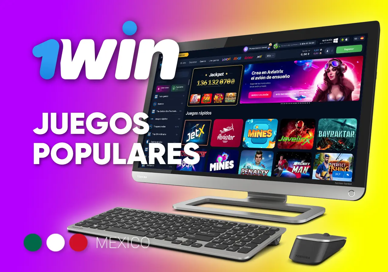 Descripción de los juegos 1Win más populares