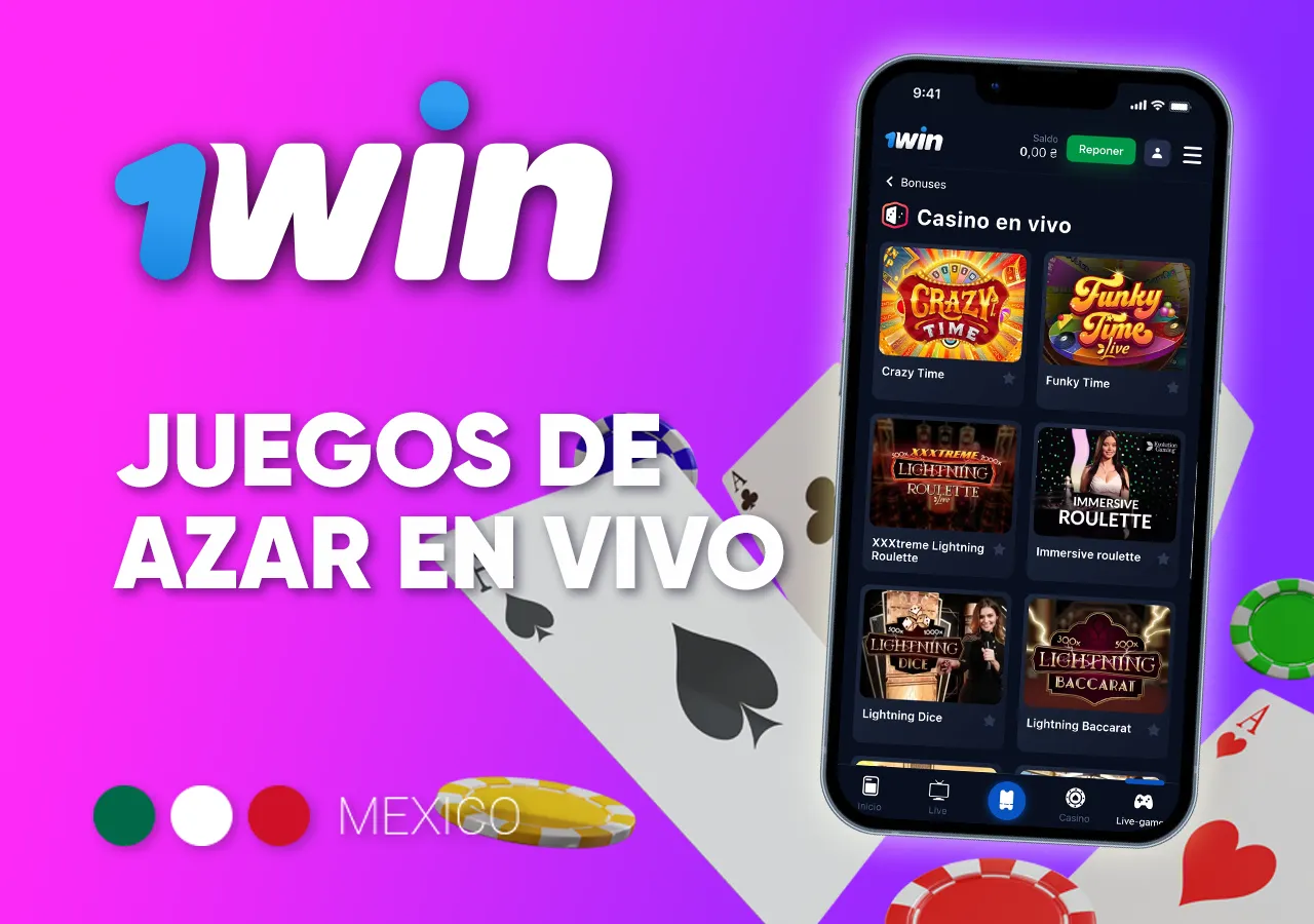Juegos de azar acompañados de crupieres en vivo